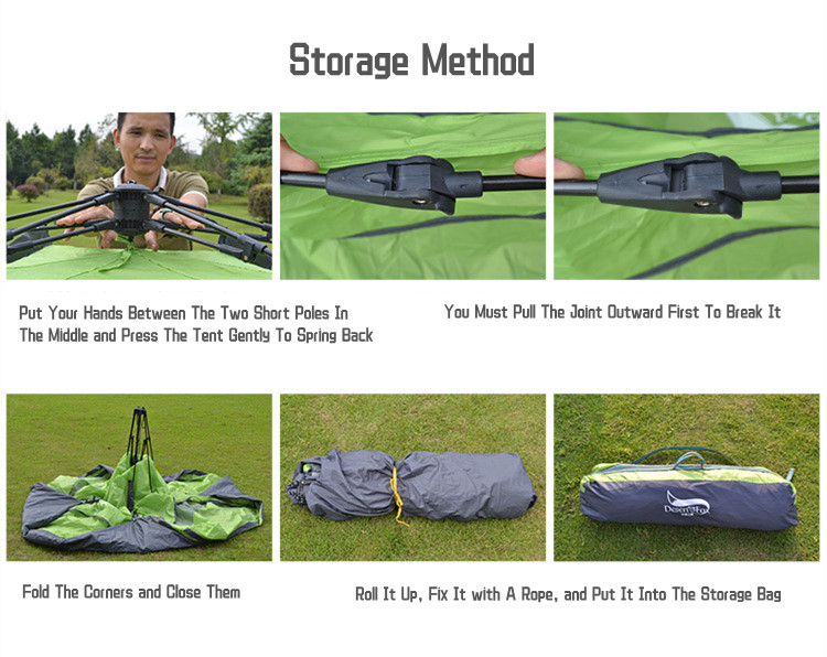 Cheap Goat Tents Fx Outdoor Tent 3 4 Person Automatic Tent Two Person Multi Person Travel Camping Tent Beach Quick Opening Tent  FX112   